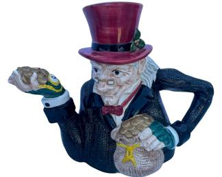 Fitz and Floyd Scrooge Teapot