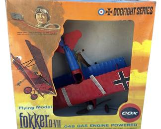 Vintage Cox Model Fokker DVII