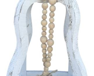 Large White Washed Lantern Decor