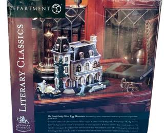 Dept. 56 Great Gatsby West Egg Mansion