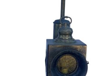 Vintage Railroad Table Lamp