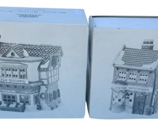 2 Dept. 56 Dickens Village Series