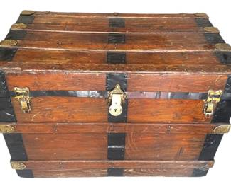 Antique Victorian Trunk