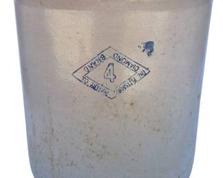 Antique 4 Gallon Crock