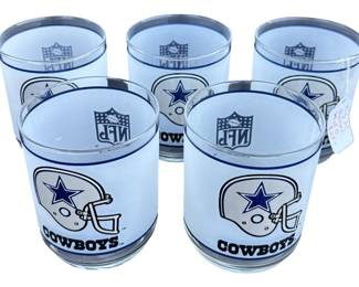 Dallas Cowboys Lowball Glasses
