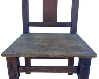 Vintage Wooden Childs Chair