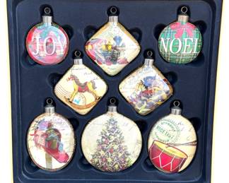 Adornos de Cristal Glass Ornaments