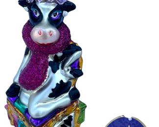 Christopher Radko Cow Ornament