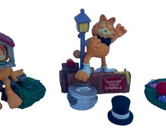 The Danbury Mint Garfield Figurines