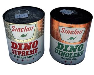 Vintage Sinclair Dino Motor Oil