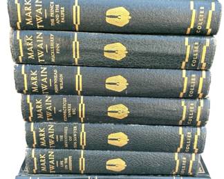 Mark Twain Antique Shakespeare Books