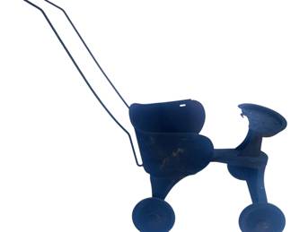 Antique Metal Push Stroller