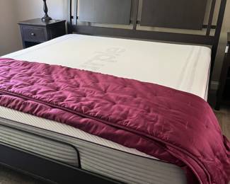 King Purple Mattress, Reclining Frame(remote)
