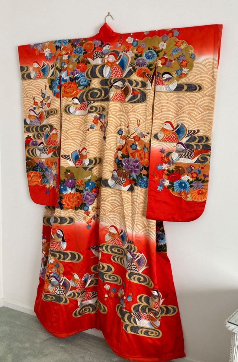 Japanese wedding kimono