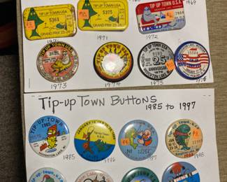 Many sheets of these pins for collectors