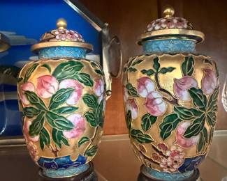 Cloisonné Vases 