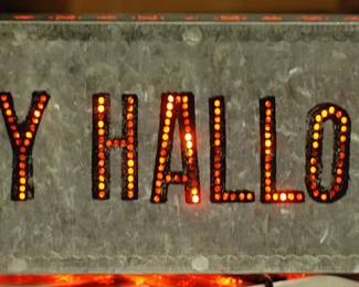 Welcome your party ghouls with this sign.