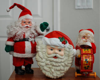 Vintage Santa's