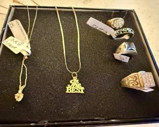 Gold pieces
