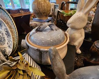 Pottery and Bunnies