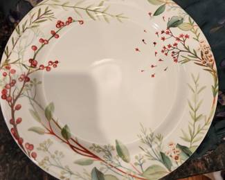 Monique Lhuillier Pottery Barn Holiday Dishes
