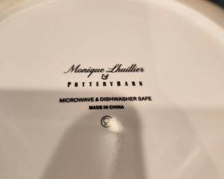 Monique Lhuillier Pottery Barn Holiday Dishes