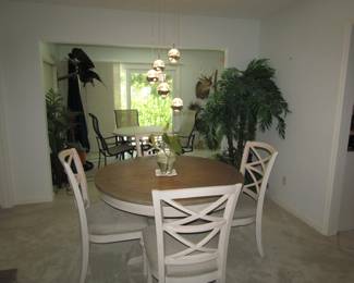New table and chair set