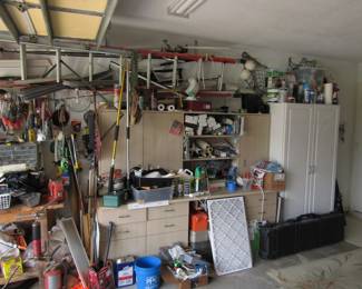 More tools and garage items