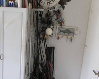 Fishing rods and nautical stuff