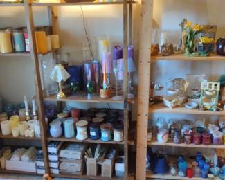 Flameless & never used candles