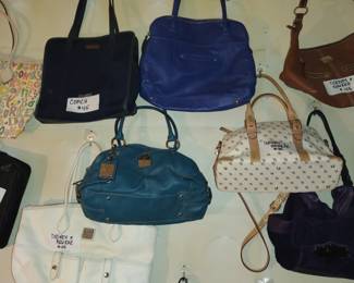Purses, Coach, Dooney & Bourke, Lug, B Makowsky & more