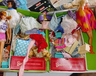 Inside the Barbie trunk