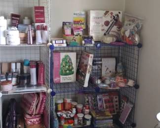 Cake decorating and cookie making supplies