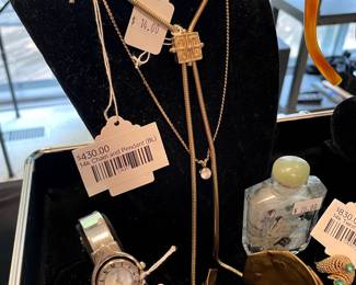 14k Chaine and Pendant (BL)