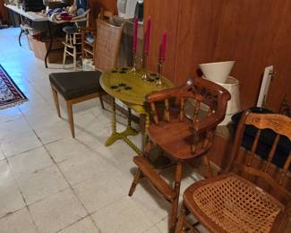 Loads of chairs, MCM, kids, vintage etc. 