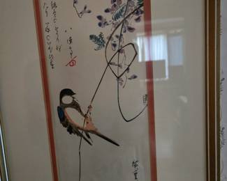 One of many Japanese block prints