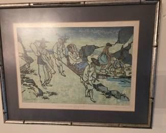 Japanese Block print 