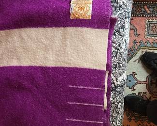 This is a Coronation Black for the Queen woven in the 1950's by Hudson Bay. Great Condition