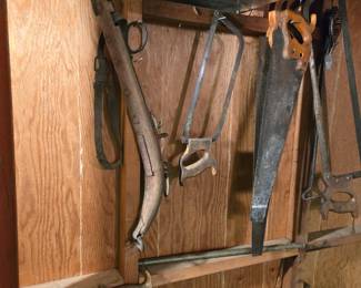 Antique tools and antiques