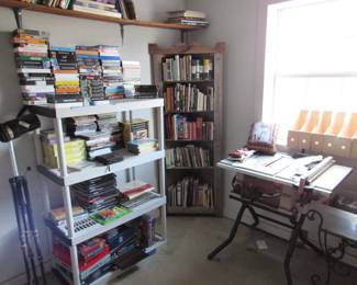 Shelley Duvall's collection of vintage VHS and DVD movies
