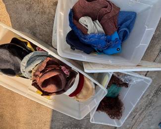 Shelley Duvall's collection of theatrical costume accessories