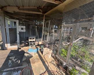 Shelley Duvall's birdkeeping aviary