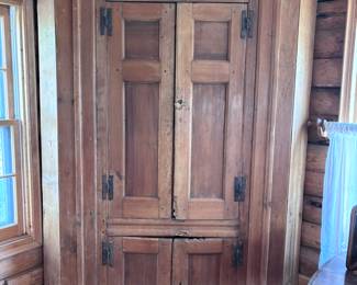 Circa 1650 corner cabinet