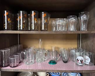 Misc. glassware