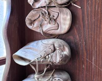 Vintage baby shoes