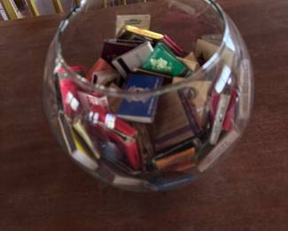Vintage matchbook collection