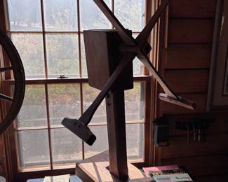 Antique yarn winder