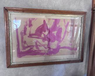 Abstract child’s painting