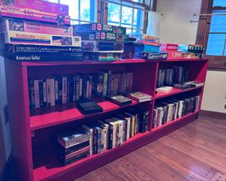 Puzzles, & VHS tapes