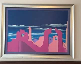 Pink Adobe by Stan Soloman